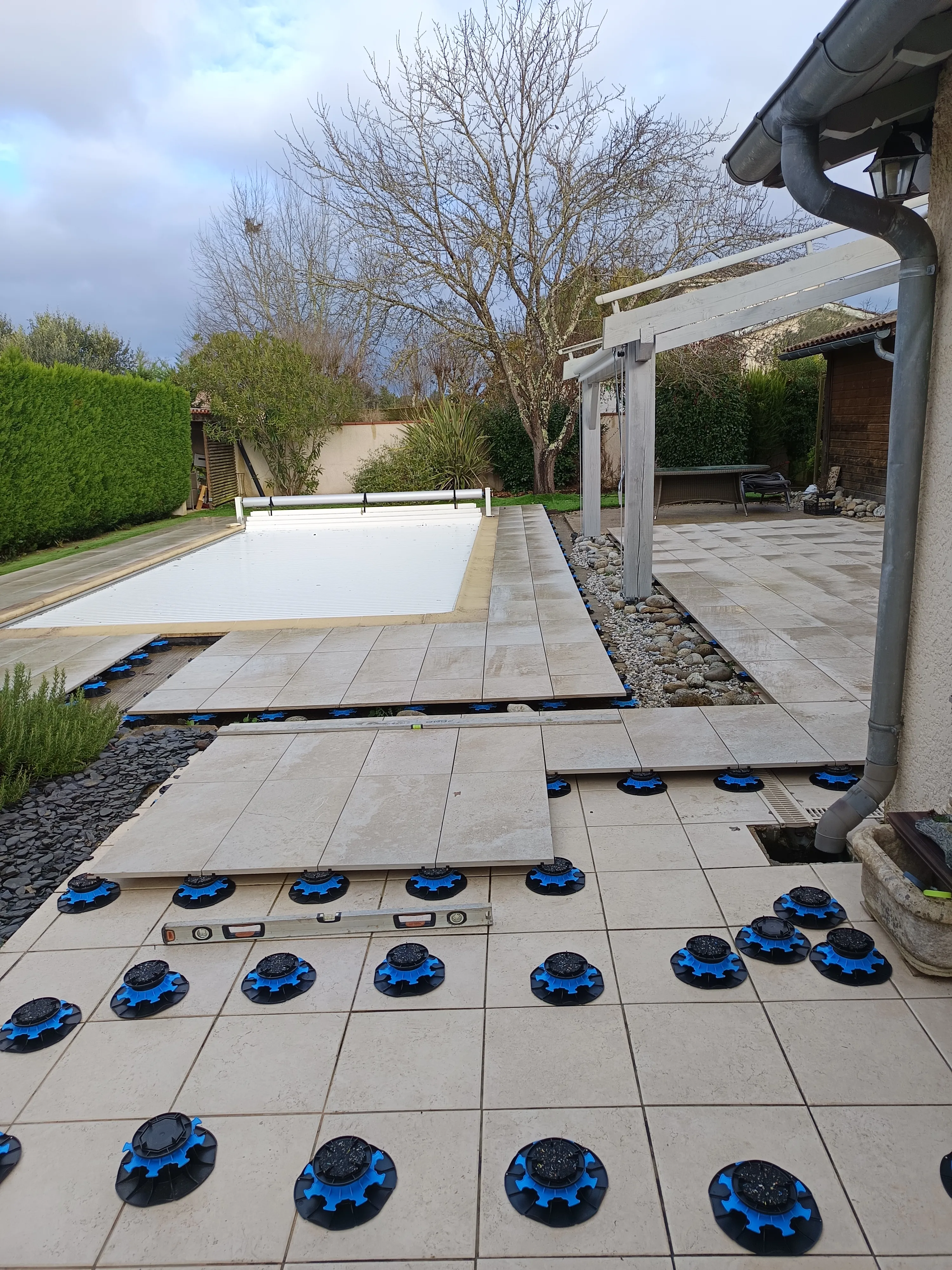 Terrasse grès céramique